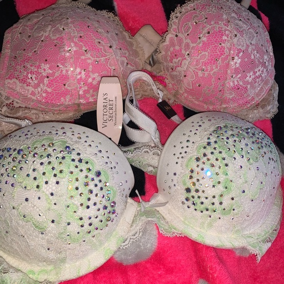 Vs pink dream angel bling rare NWT Victoria secret - Picture 2 of 4